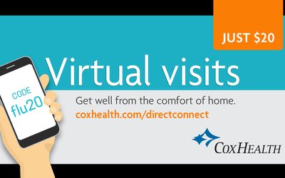 coxhealth virtual visit plan code